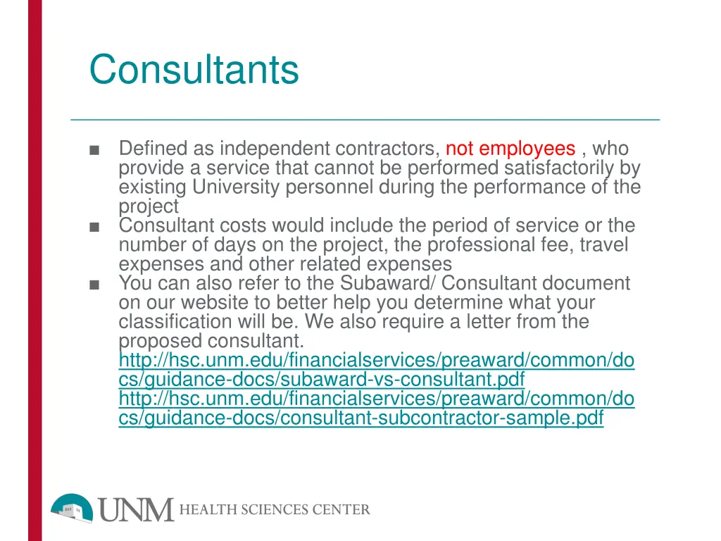 consultants