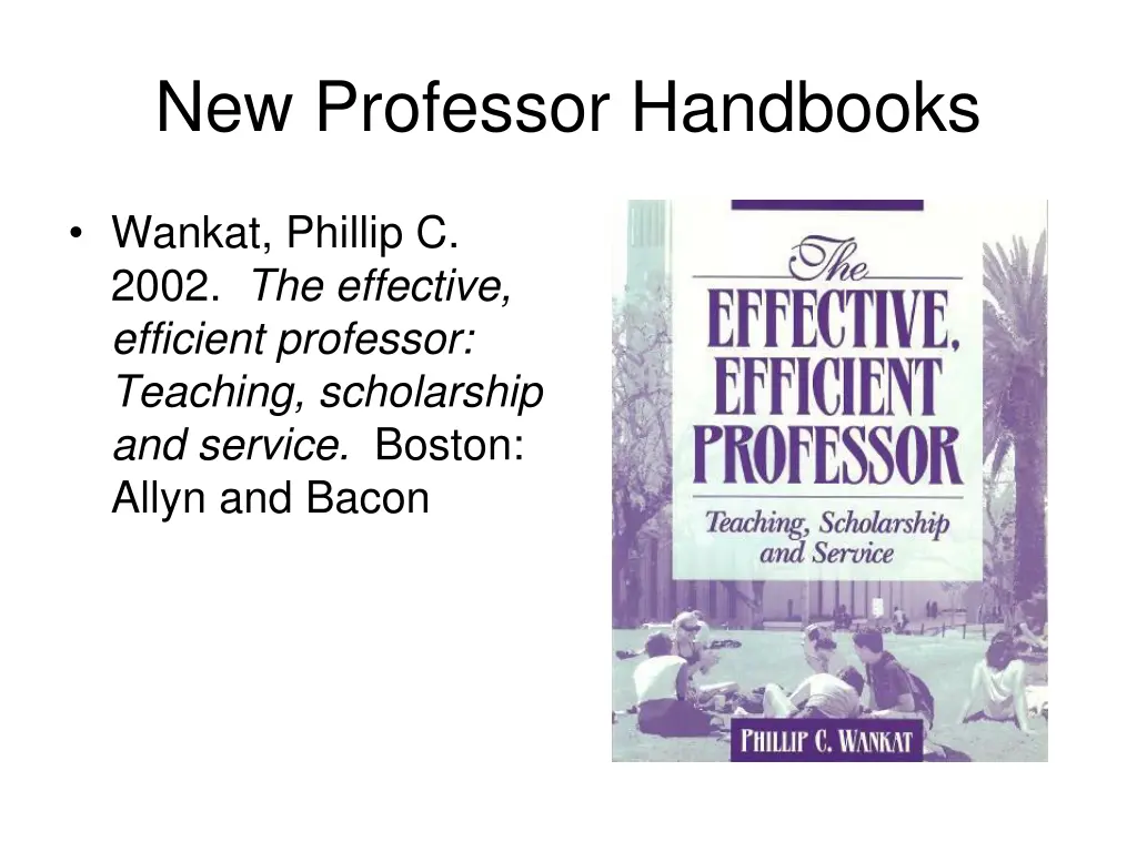 new professor handbooks 1