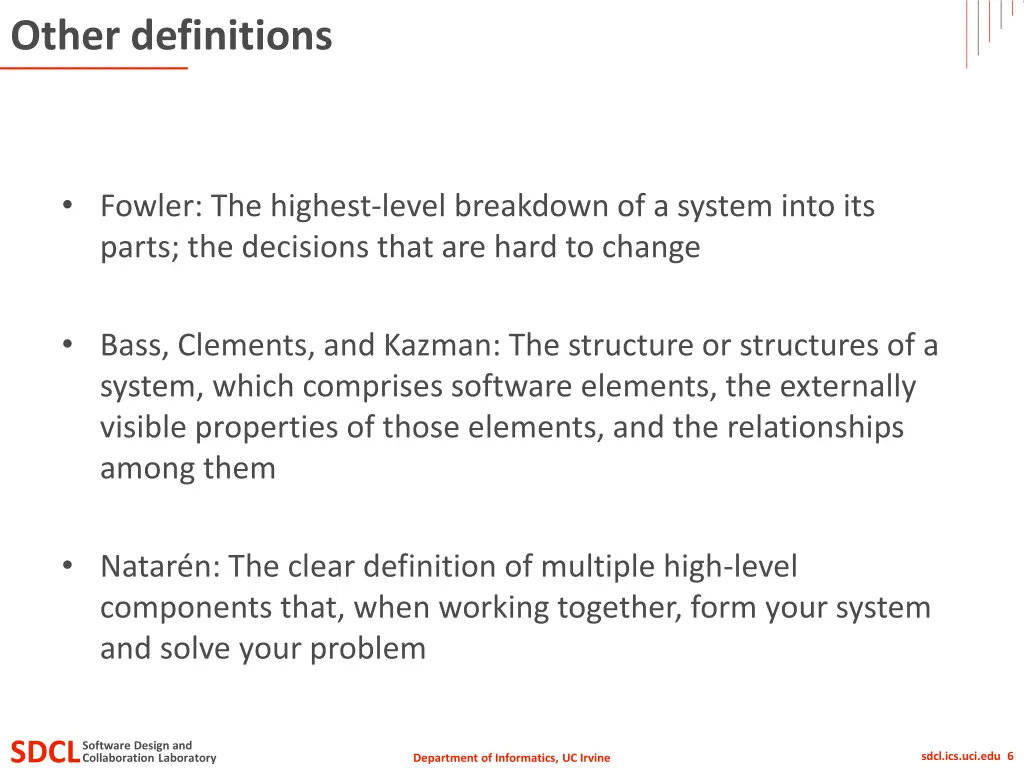 other definitions