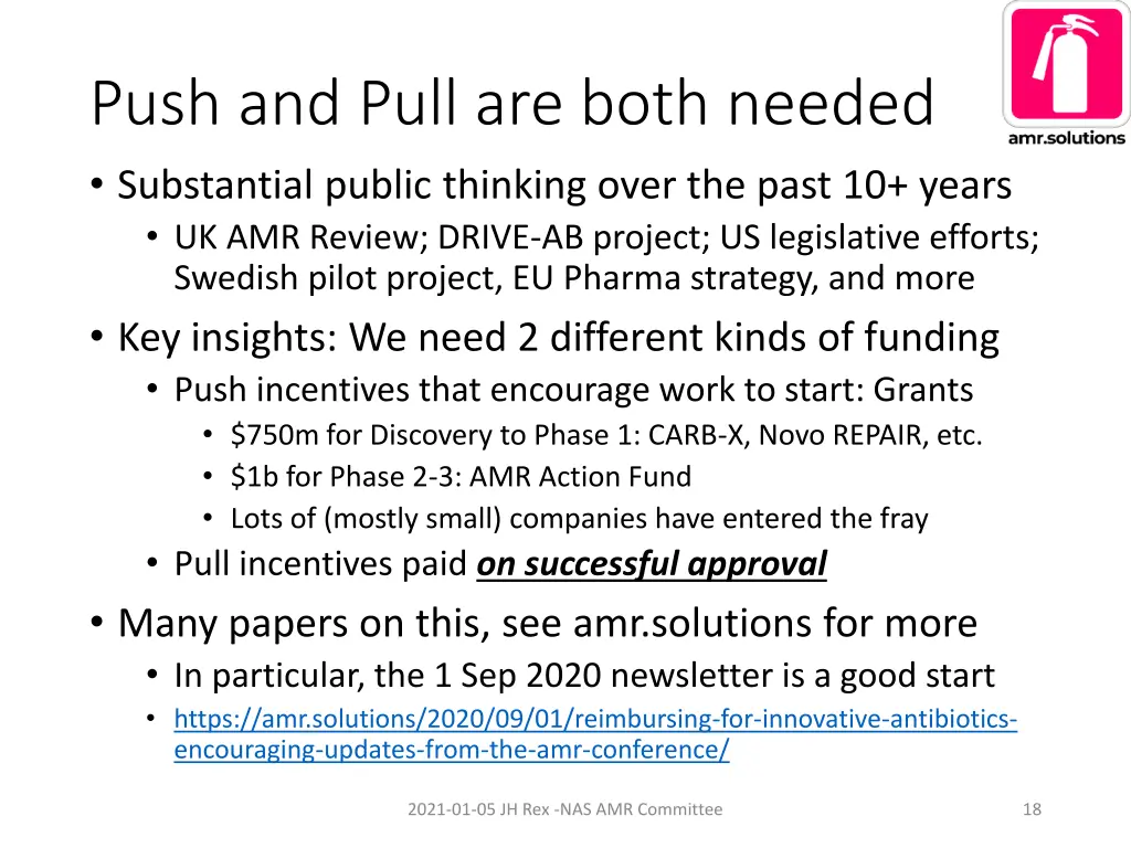 push and pull are both needed substantial public