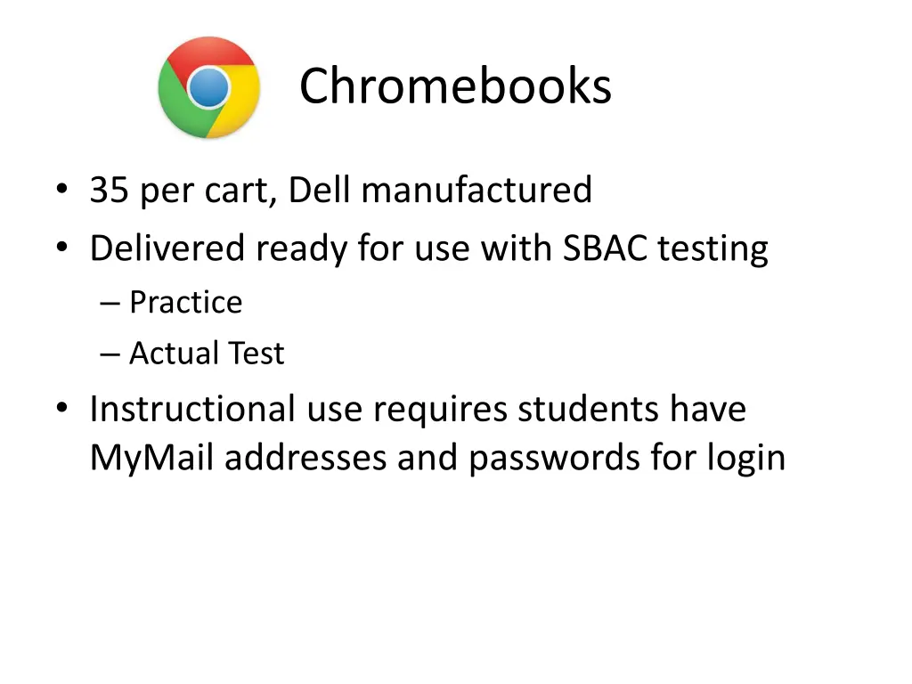 chromebooks