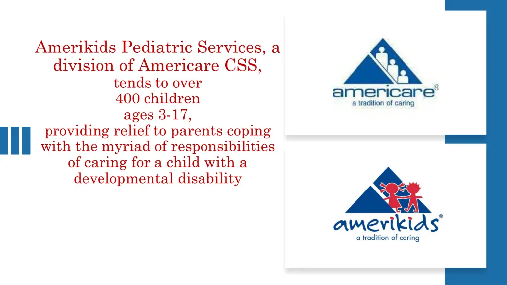 amerikids pediatric services a division