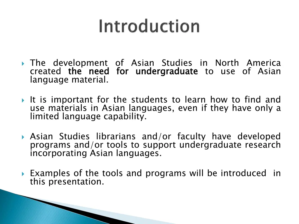 the development of asian studies in north america