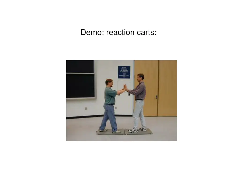 demo reaction carts