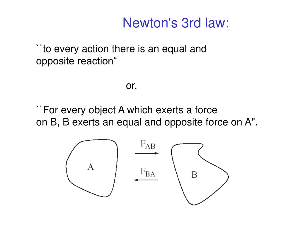 newton s 3rd law