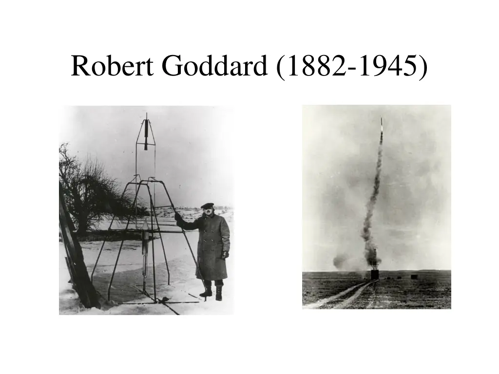 robert goddard 1882 1945