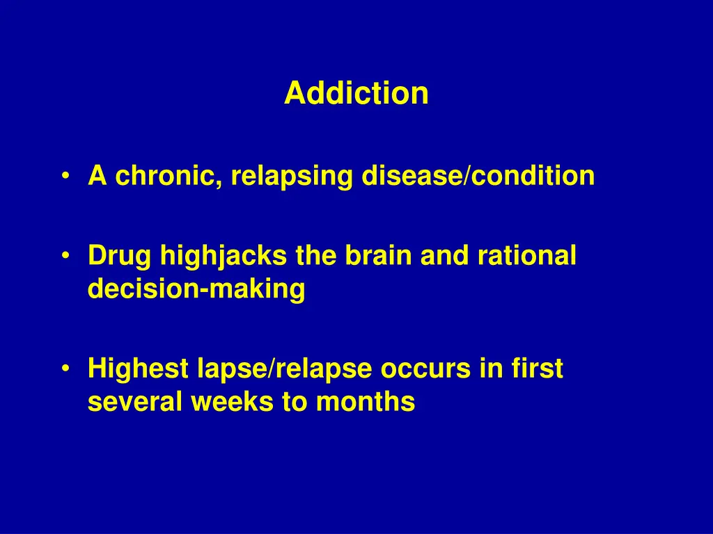 addiction