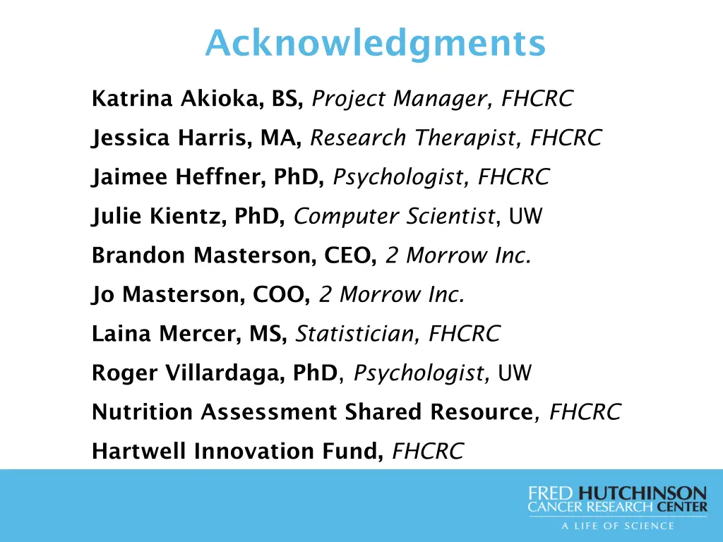 acknowledgments
