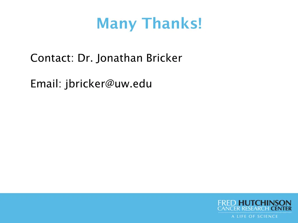 many thanks