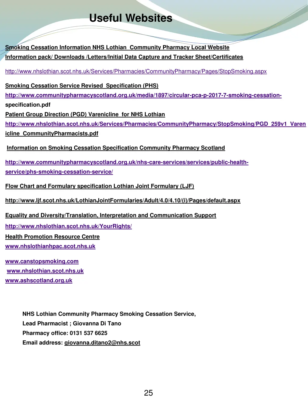 useful websites