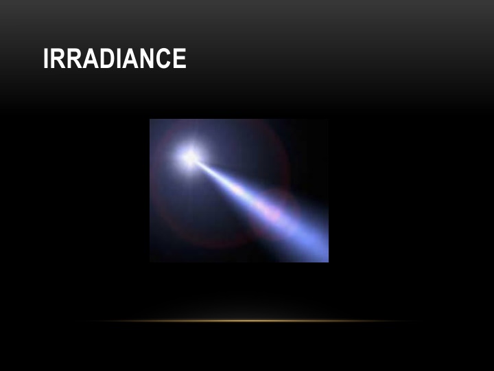 irradiance