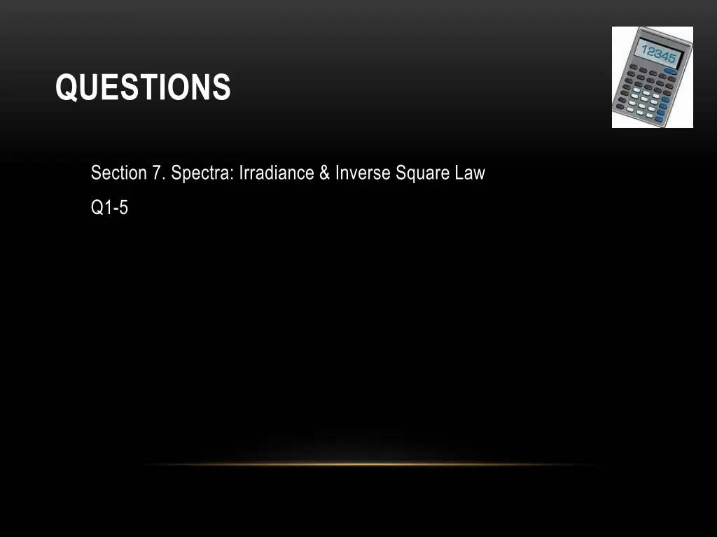 questions
