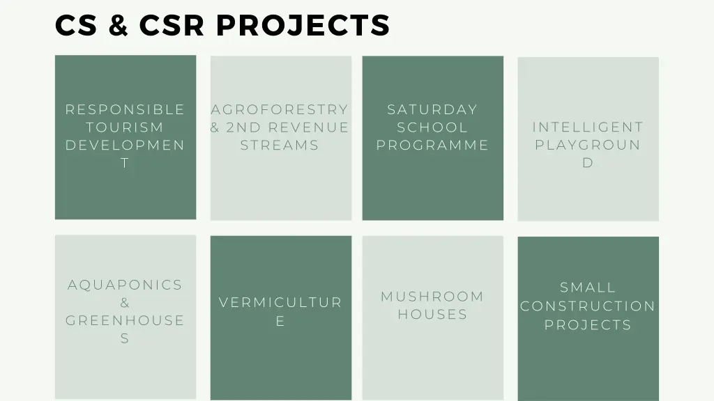 cs csr projects