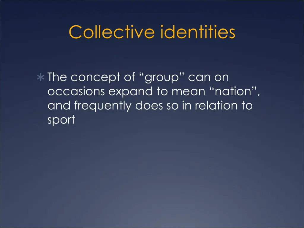 collective identities 2