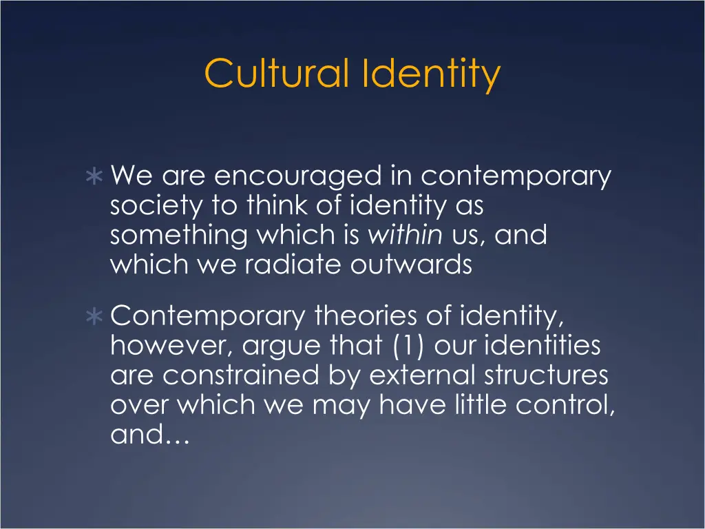 cultural identity 3