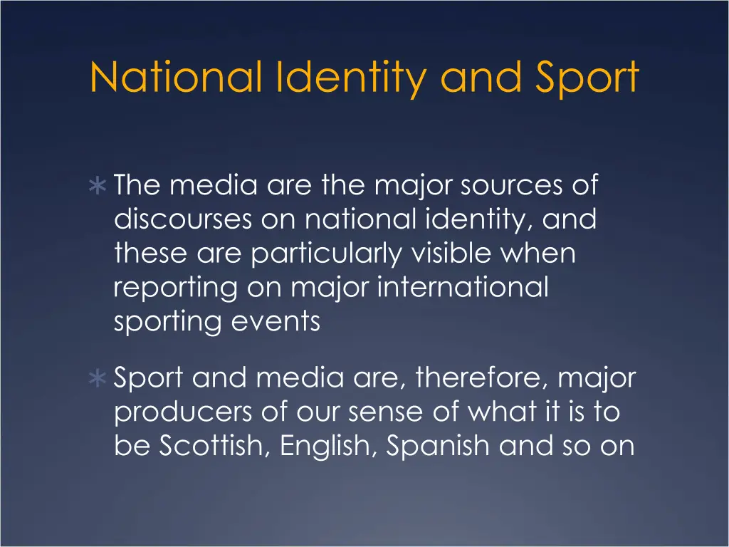 national identity and sport 1