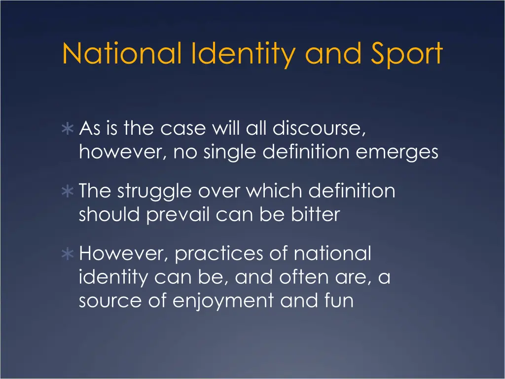 national identity and sport 2