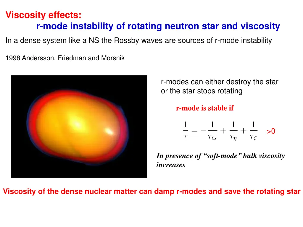viscosity effects r mode instability of rotating