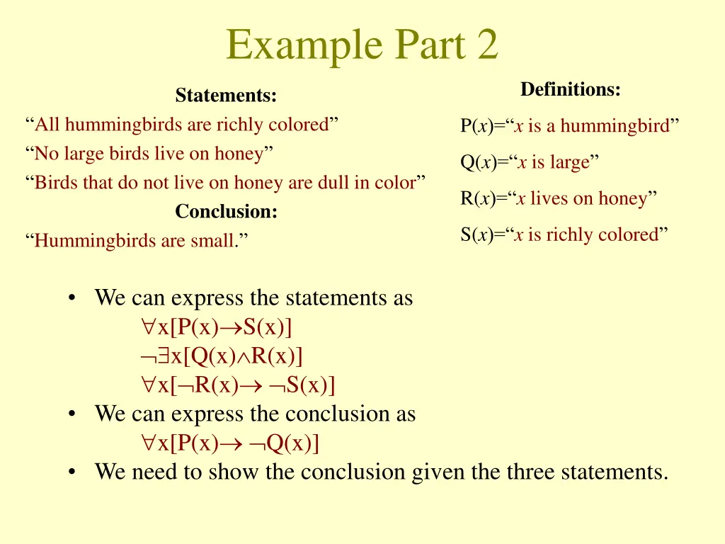 example part 2