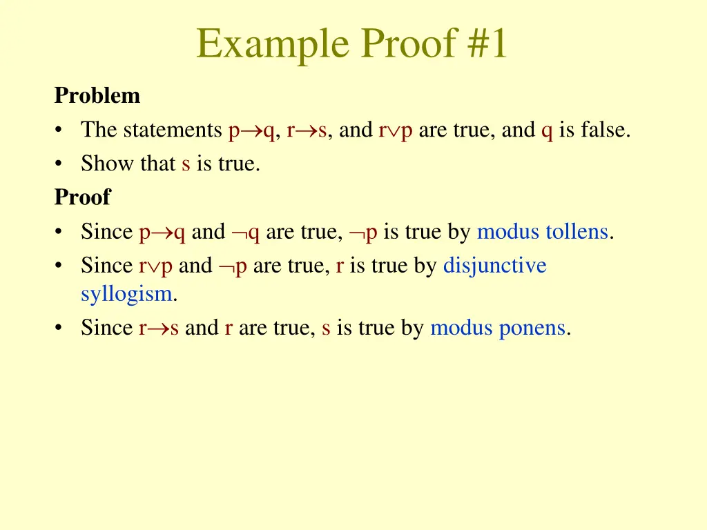 example proof 1