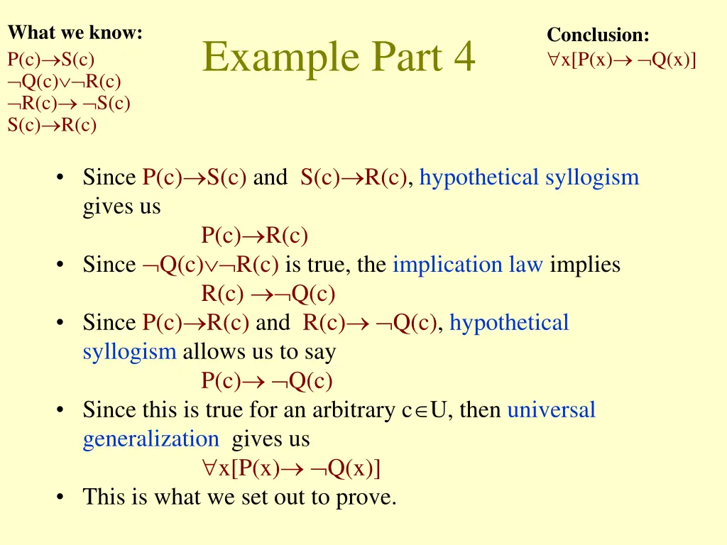 what we know p c s c q c r c r c s c s c r c