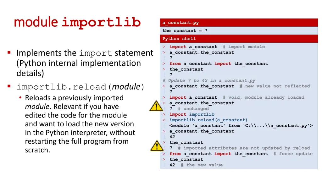 module module importlib