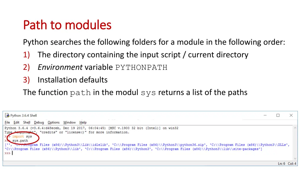 path to modules path to modules