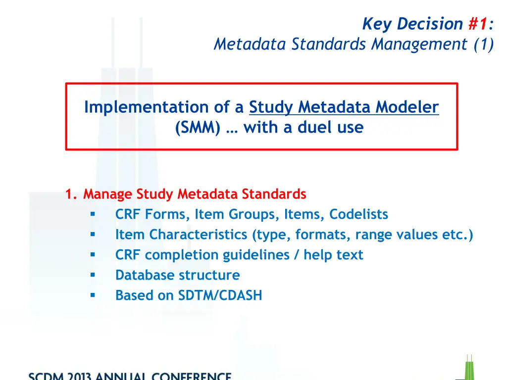 key decision 1