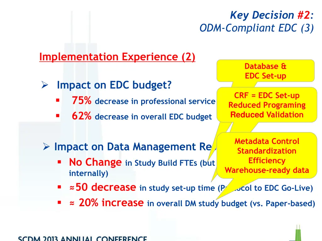 key decision 2 odm compliant edc 3