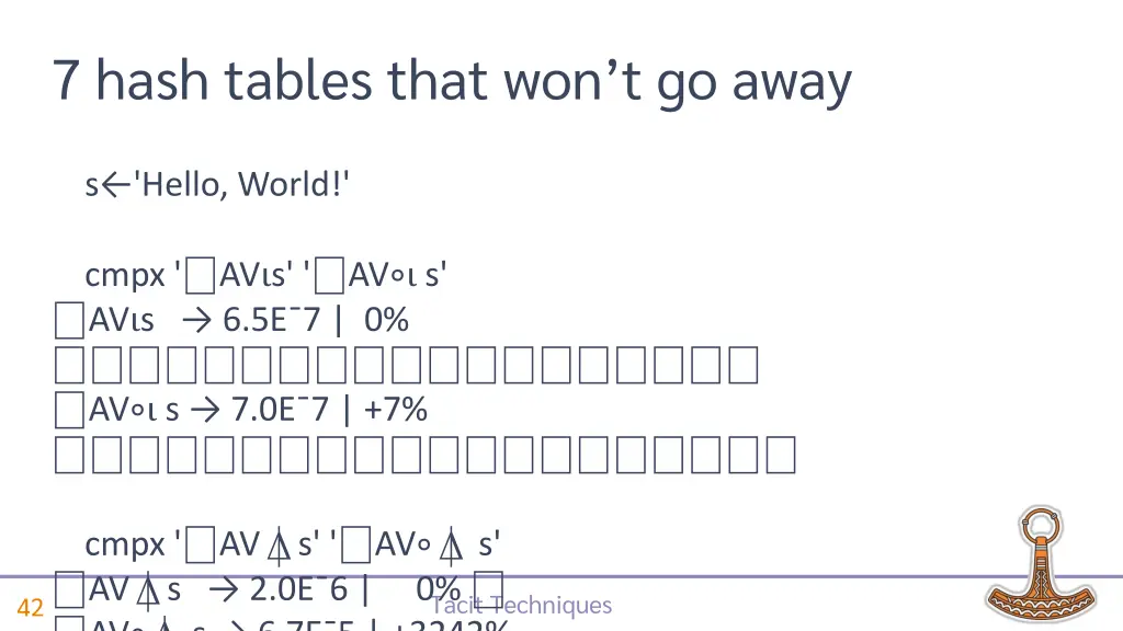 7 hash tables that won t go away 2