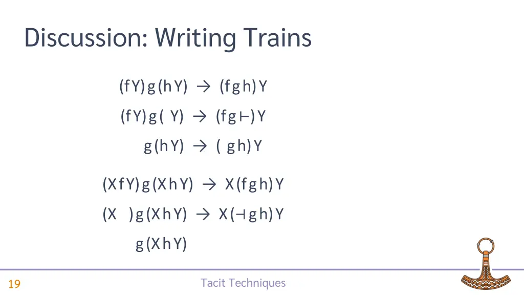 discussion writing trains 6