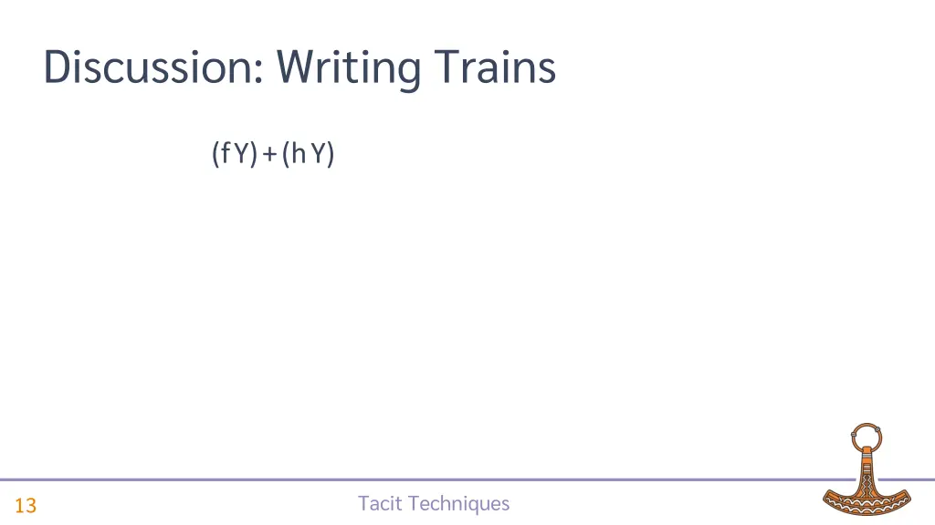 discussion writing trains
