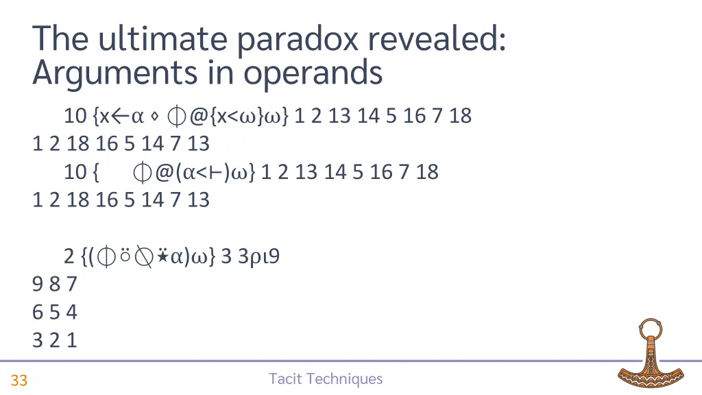 the ultimate paradox revealed arguments