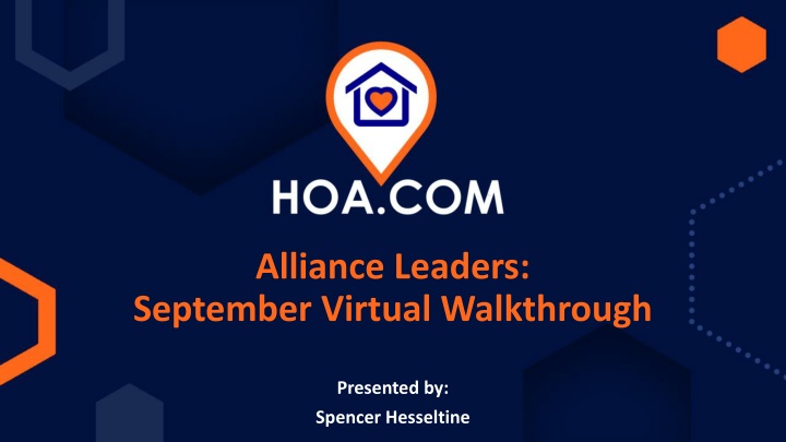 alliance leaders september virtual walkthrough