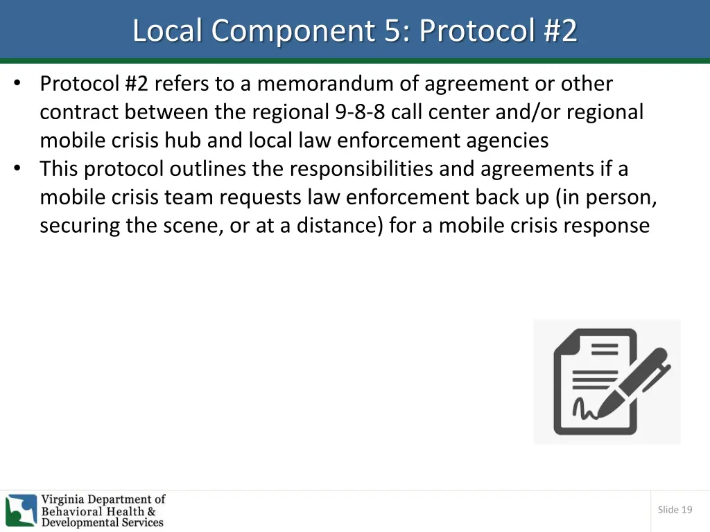 local component 5 protocol 2