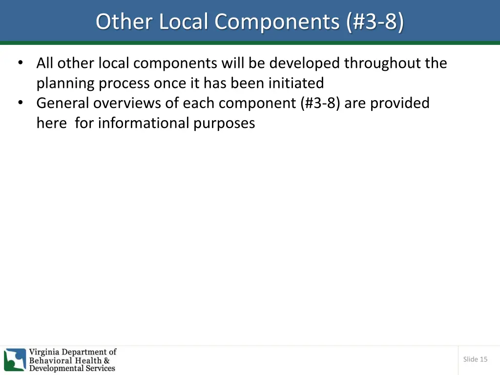 other local components 3 8