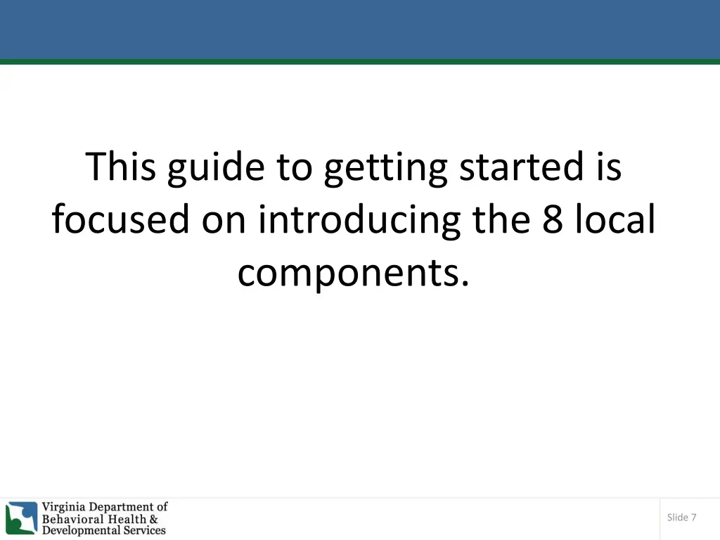 this guide to getting started is focused