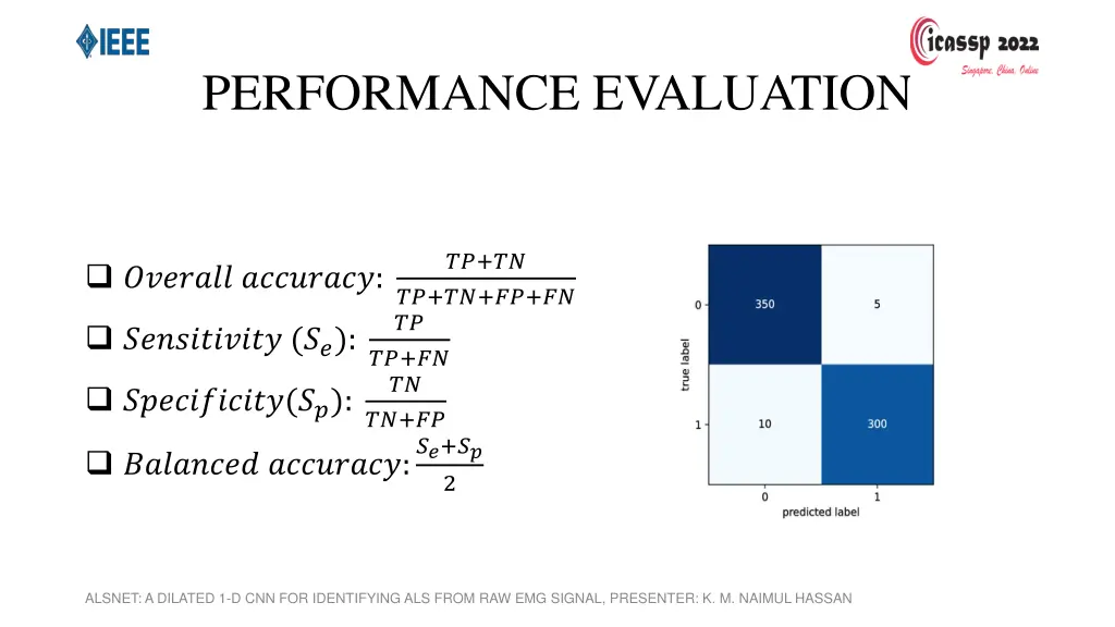 performance evaluation