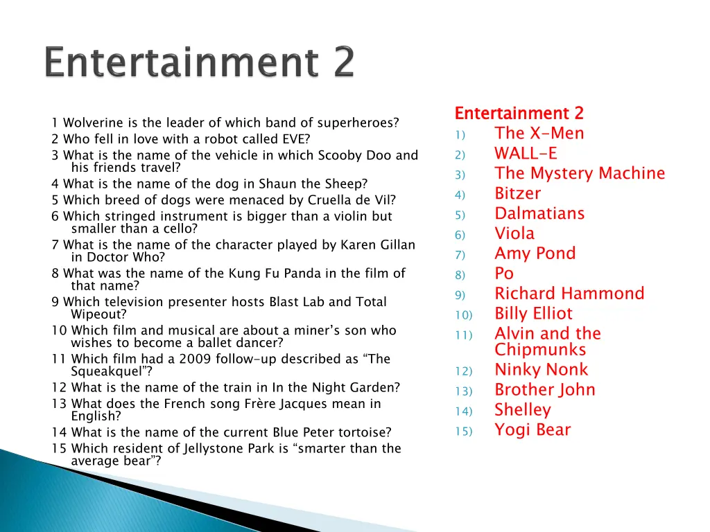 entertainment 2 1 the x men 2 wall