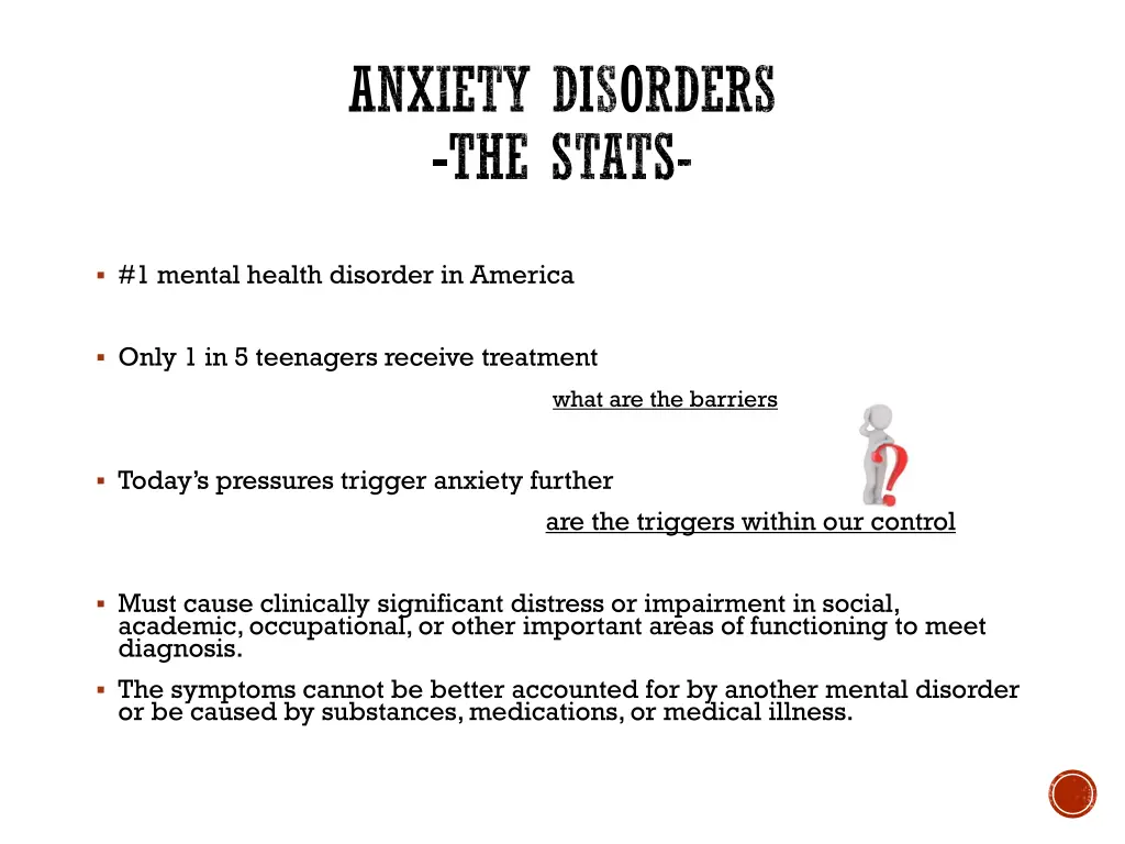 anxiety disorders the stats