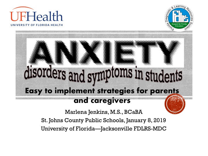 isorders and symptoms in students