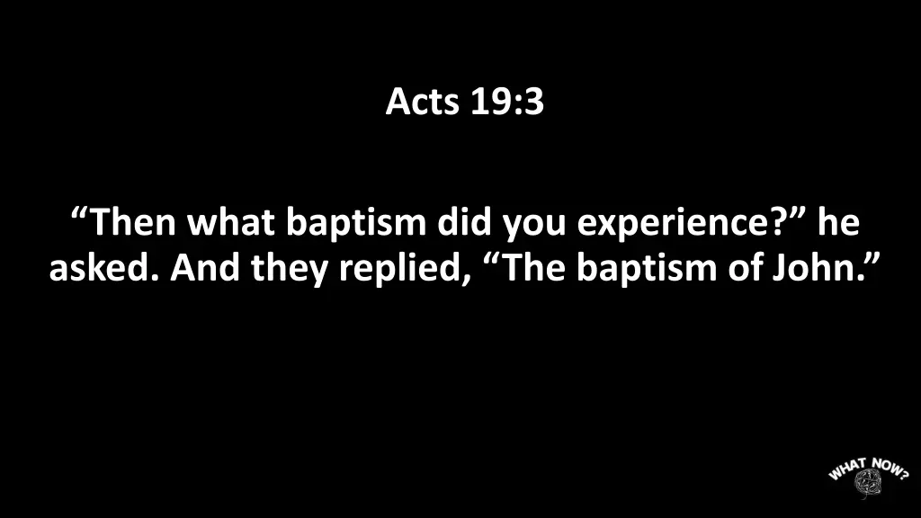 acts 19 3