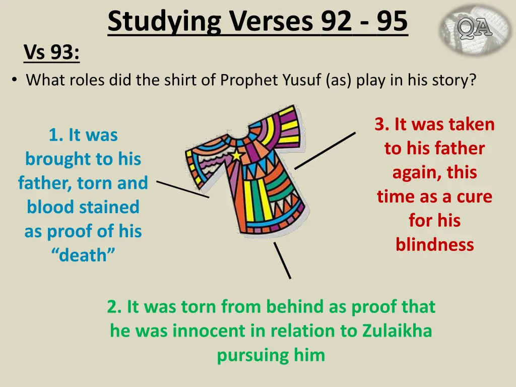 studying verses 92 95 2