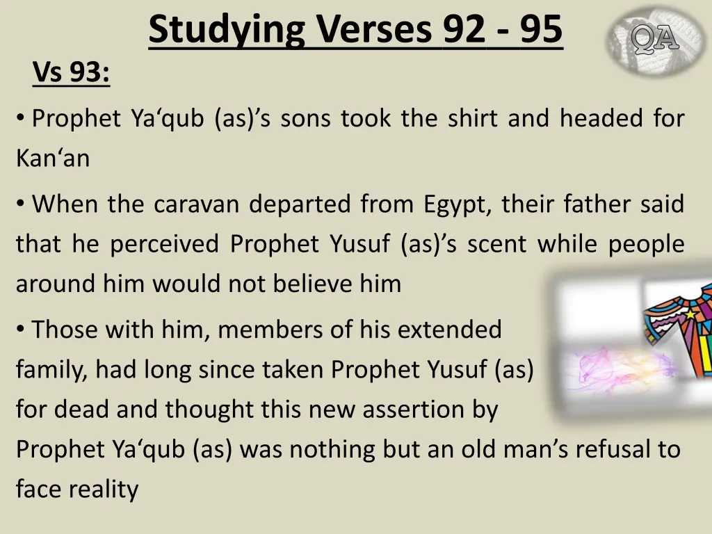 studying verses 92 95 3