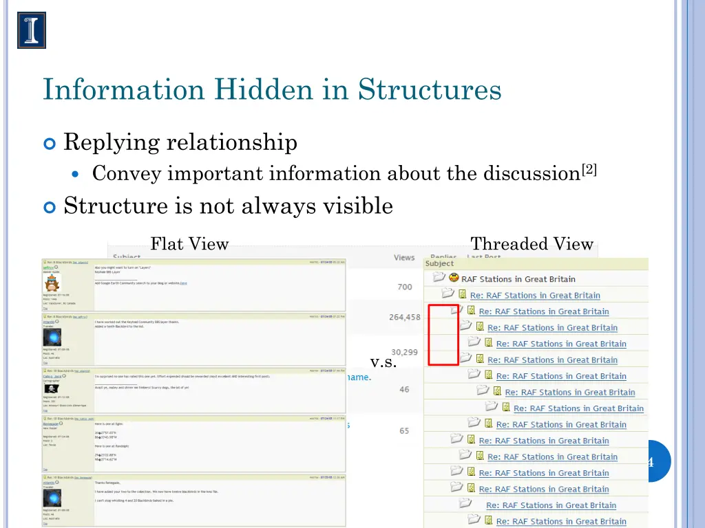 information hidden in structures