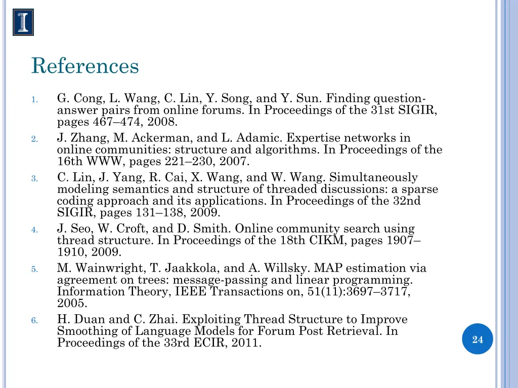references