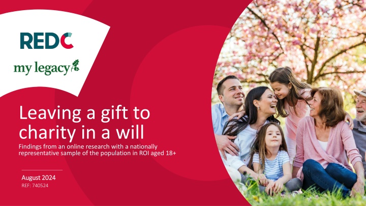 leaving a gift to charity in a will findings from
