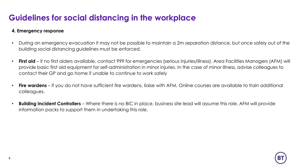 guidelines for social distancing in the workplace 3