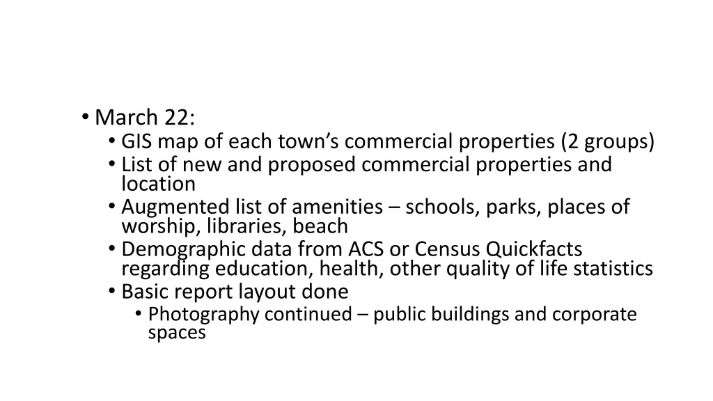 march 22 gis map of each town s commercial