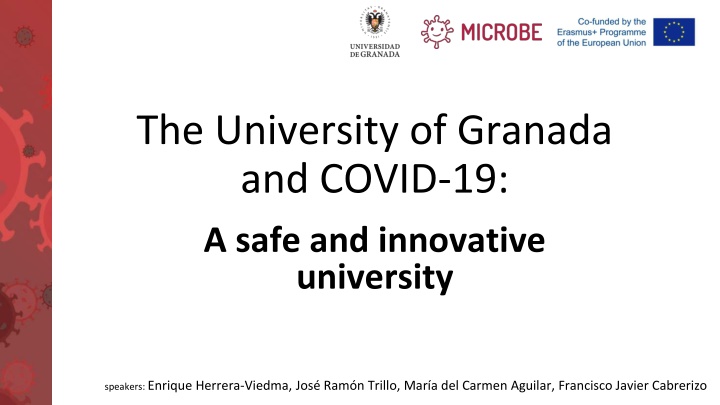 the university of granada and covid 19